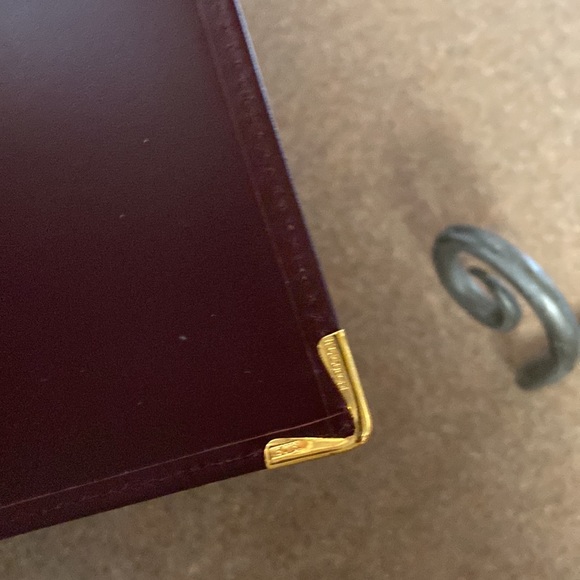 New Louis Quatorze Leather Credit Card Bu-Fold Long Wallet - Picture 7 of 11